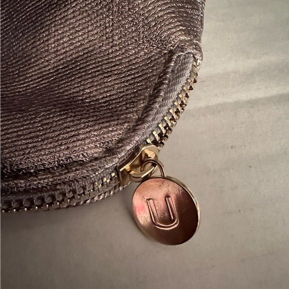 Nordstrom Lavender & Metallic Two-Tone Zip Cosmetic Bag - Picture 7 of 7